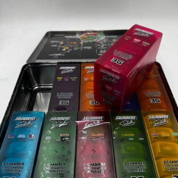 sluggers hit switch 3 chamber 3g disposable