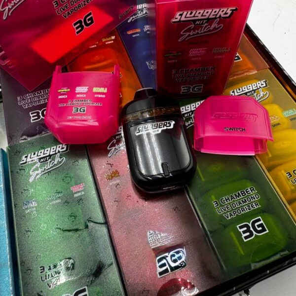 sluggers hit switch 3 chamber 3g disposable