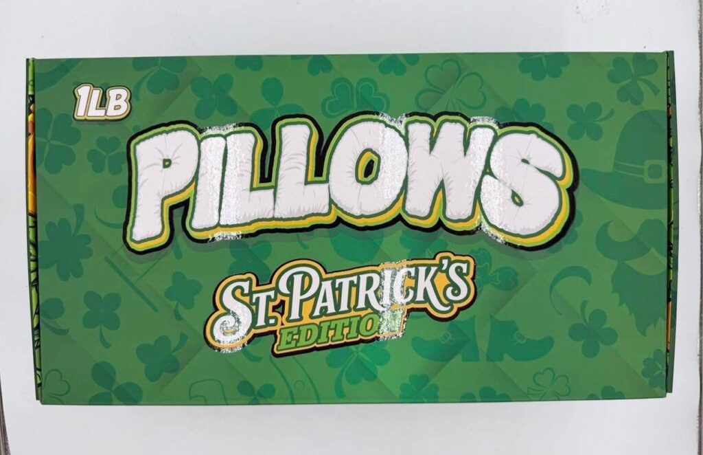pillows 1lb snooze st.patrick's edition