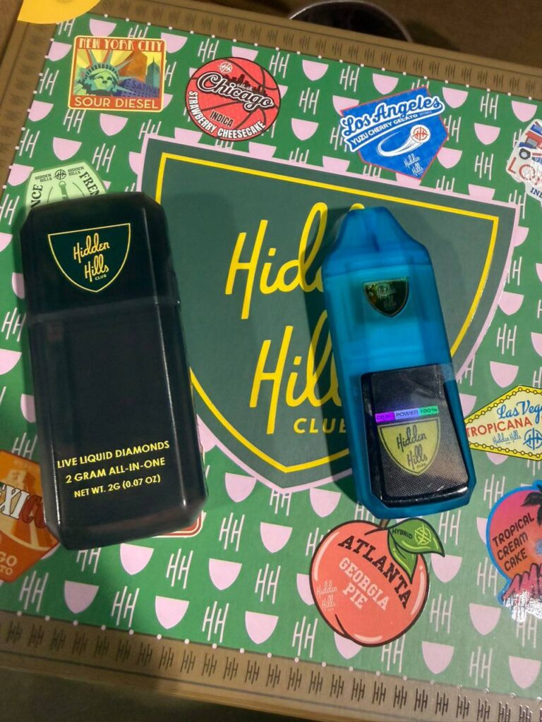hidden hills club 2g disposable